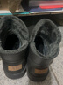 JINGCE雪地靴男皮毛一体春季保暖面包大棉鞋情侣加绒加厚防滑东北老北京 200灰色皮面【升级版】 42 实拍图