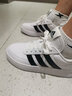 阿迪达斯 （adidas）男鞋板鞋 25秋季新款运动鞋透气轻便白色休闲鞋低帮鞋子男 时尚板鞋/小白鞋/热推款 39 实拍图