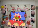 欧妮姿生日快乐装饰品场景布置粉色女孩女宝宝儿童气球背景墙派对用品 晒单实拍图