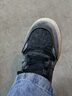 回力男鞋秋冬季加绒板鞋男士保暖休闲运动鞋厚底百搭学生45大码鞋子男 星空灰 45 实拍图