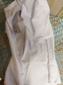 帕托瓦短袖衬衫男士夏季纯色白衬衫男韩版修身商务休闲衬衣白色5XL 晒单实拍图