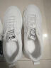 然奥夏季男鞋透气百搭男士休闲小白鞋潮流轻质帆布运动平底板鞋子男 YJ-XY188白色 41 实拍图