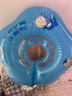 马博士 婴儿游泳圈宝宝家用脖圈儿童泳圈加厚双层独立气囊带音乐生日礼物 中号内径8.5cm 实拍图
