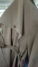 红袖韩式简约风衣春秋季新款女装系带单排扣翻领挺括有型气质长外套 卡其038 L 晒单实拍图