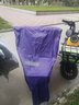 久创电动车防雨罩车衣车罩防晒防雨罩电瓶车遮阳罩挡雨加厚牛津布防尘 紫色小号-无镜款【适合总长1.7m以内-无镜款】 加厚牛津布 实拍图