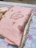 婧麒月子服春夏哺乳产后孕妇睡衣喂奶家居服套装夏季薄款带胸垫 粉色爱心/四季款180g XL 实拍图
