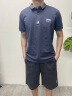 JEEP SPIRIT吉普短袖T恤男夏季韩版短袖男士POLO休闲翻领上衣服 深灰色 XL  实拍图