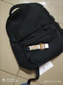 亿秀初高中大学生书包女韩版双肩包轻便百搭大容量三四五六年级小学生 黑色大号（配可妮兔挂件） 实拍图