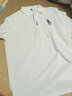皮尔卡丹（pierre cardin）男装长袖t恤男士2024翻领宽松中年男装POLO 衫上衣服 A88白色【高品质款】 3XL 【建议170-190斤】 实拍图