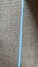 山泽（SAMZHE）六类网线 扁线 CAT6类千兆扁平家用电脑路由器非屏蔽网络连接线 成品跳线 蓝色8米 SZ-608BE 实拍图