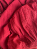 无印良品（MUJI）IDEE 女式 强捻 两穿裙 女夏季款裙子 棉麻 吊带裙  GAD14C4S 【限定色】深红色 L 165/72A 晒单实拍图