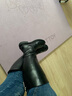 他她（TATA）黑色V口长筒靴女英伦加绒抗寒高筒靴骑士靴冬季G5JA1DG2 黑色（绒里） 35 实拍图