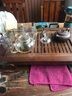 唐丰 柯木功夫茶具茶盘原木实木茶盘 茶托盘茶台茶海接水管排水式 云书霞卷茶盘58.5*33cm 实拍图