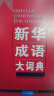 新华成语大词典 语文教材教辅大型学生常备工具书新华字典现代汉语词典牛津高阶古汉语常用字古代汉语 实拍图