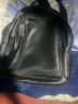 啄木鸟（TUCANO）真皮双肩包女2025时尚百搭休闲韩版潮流头层牛皮软背 黑色 实拍图