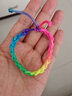 君恩中国结线材5号线红绳DIY手工编织线挂绳戒指编织手链绳 彩色 一捆10米 实拍图