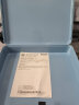 爱丽思（IRIS）带锁密码收纳箱塑料收纳盒文件整理箱财务票据箱首饰盒证件收纳盒 PV330蓝色（不分层款） 实拍图