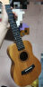 维卡斯尤克里里初学者23寸乌克丽丽单板小吉他ukulele女生入门乐器 23英寸 【桃花芯单板】经典木色 实拍图