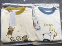 小狗比格儿童内衣套装男宝宝秋衣秋裤套装女纯棉春秋婴儿全棉睡衣 1331灰绵羊 110 cm建议3-4岁【无肩扣】 实拍图