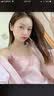 MOXTOC性感睡衣女冰丝吊带睡裙蕾丝花边睡袍2026家居服套装七夕情人礼物 黑色套装 L （105-120斤） 实拍图
