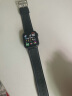 istrap苹果手表表带真皮爱马仕同款牛皮适用apple watch表带S10/9/8/7/6/5/SE男女士iWatch ultra2手表带 锡器灰丨黑色配件 38MM【适用iWatch1/2/3代 实拍图