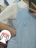 亿梵莎背带裙子夏天衣服女装2022新款夏季日系学院风连衣裙学生上衣衬衫减龄韩版宽松女生套装裙 套装裙 均码(可备注码数) 实拍图
