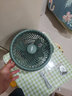 赛特思（CETUS）壁扇家用免打孔空气循环扇壁挂式风扇厨房遥控电风扇 机械款【复古绿】【自动摇头 】 实拍图