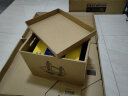 QDZX 日式收纳箱 5只装收纳盒 带盖纸质整理箱储物箱衣服棉被子玩具零食礼物箱盒大号收纳箱纸箱子包装盒纸盒 实拍图