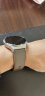 迈乐丰适用华为手表表带GT3丨GT4丨watch3丨watch4 Pro通用原厂原款氟橡胶真皮腕带 【真皮星云灰】22mm口径 实拍图