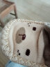 李晨曦（Lichenxi） 新款春秋卡通婴儿鞋袜 宝宝袜子棉学步防滑皮底儿童地板袜0-1-2 灰色小熊皮低袜 S（11CM适合0-6个月宝宝） 晒单实拍图