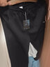 杉努（SHANNU）束脚裤子男秋季冬款加绒加厚宽松运动日系工装休闲九分长裤男装 2061 黑色【加绒款】 XL （建议130-150斤） 实拍图