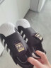 阿迪达斯（adidas）童鞋三叶草童鞋春秋款男女婴童软底贝壳头运动鞋 GX3233黑色 晒单实拍图