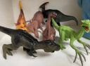 爸爸妈妈儿童恐龙玩具软胶恐龙模型恐龙世界侏罗纪霸王龙套装宝宝动物仿真模型玩具大号男孩3-6岁礼物女孩生日六一儿童节礼物 实拍图