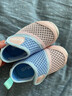 卡特兔童鞋婴儿学步鞋秋季儿童凉鞋软底网面宝宝鞋男女童幼儿园室内鞋 白天蓝 19 内长12.0cm 脚长11.0-11.5 实拍图