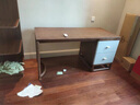 韵存宋氏美学茶桌 电脑桌实木储物桌子北欧中式书房家具白蜡木学习桌 实木书桌+书椅 【进口白蜡木+大储物抽屉】 实拍图