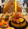 海伊朵生日背景布儿童生日派对场景布置装饰布露营户外拍照挂布桌布拉旗 生日蛋糕插件【16个装】 实拍图