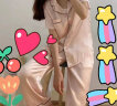 金三塔睡衣女真丝100%桑蚕丝可外穿凉感养肤短袖两件套送妈妈母亲节礼物 [主推]短袖长裤-香妃色 XL 实拍图
