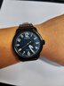 西铁城（CITIZEN）光动能男皮带夜光时尚骚橙绅士潮流礼物推荐手表 优雅深蓝BM8478-01L 实拍图