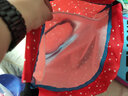 361°儿童干湿分离游泳包防水男女运动时尚双肩背包游泳装备 红色 实拍图