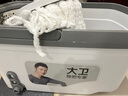 大卫双驱动旋转拖把桶通用懒人神器免手洗拖地家用一拖净拖布 配置共6个拖头 实拍图