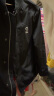 哈吉斯（HAZZYS）男装秋季外套时尚棒球服简约户外休闲夹克男ASVZU02CX92Y 黑色BK 175/96A 48 晒单实拍图
