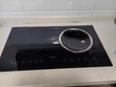 爱庭（Ating） 嵌入式电磁炉电陶炉匀火双头镶嵌式家用内嵌式智能大功率双灶多功能凹面爆炒电磁灶AT-35D 左陶右凹双灶电磁炉 实拍图