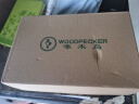 啄木鸟男鞋2025新款一脚蹬平板鞋工作男士休闲百搭软底皮面运动小白潮鞋 米绿 40 实拍图