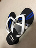李宁（LI-NING）游泳人字拖新款拖鞋男女防滑耐磨轻便柔软男女情侣游泳沙滩鞋 LNXT926-6迷彩蓝 41 实拍图