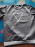 NASALIKE卫衣男长袖t恤男春秋装外套情侣装衣服国潮学生休闲宽松印花男装 4022灰色 2XL建议145-160斤 实拍图