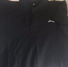 李宁（LI-NING）短袖t恤男夏季polo衫修身翻领运动服休闲T恤冰丝速干男装上衣 polo衫黑色 XL (180/96A) 实拍图