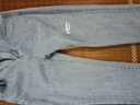 牵魅牛仔裤男薄款宽松韩版潮流百搭学生休闲夏季阔腿九分裤子 浅蓝 M 实拍图