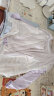 迪士尼（DISNEY）儿童女童圆领假两件长袖T恤撞色针织上衣24春DB311AE10芋泥紫150 晒单实拍图