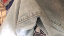 佐优品春季牛仔裤男宽松直筒阔腿裤港风潮牌九分裤拖地老爹长裤休闲裤子 7018蓝色 M建议115斤内 实拍图