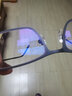 帕斯贝奇近视眼镜男纯钛超轻大脸眼镜架配度数变色散光蔡司旗下镜片眼睛框 大码-黑色 配1.60高透光防蓝光【超滑蓝膜】 实拍图